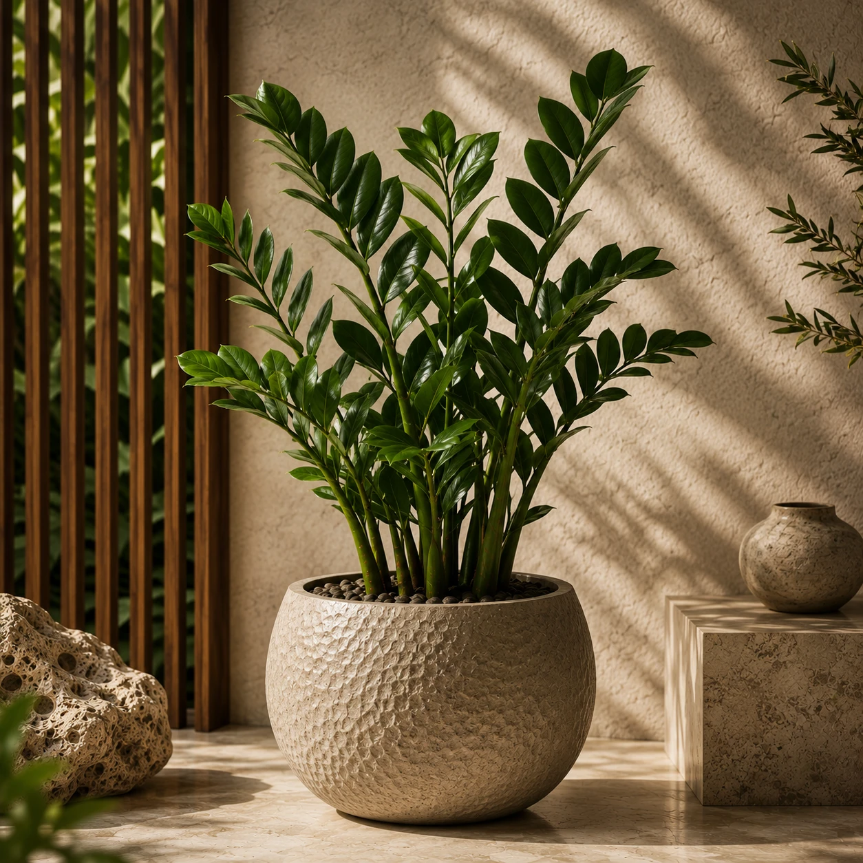 Indoor botanical plants collection