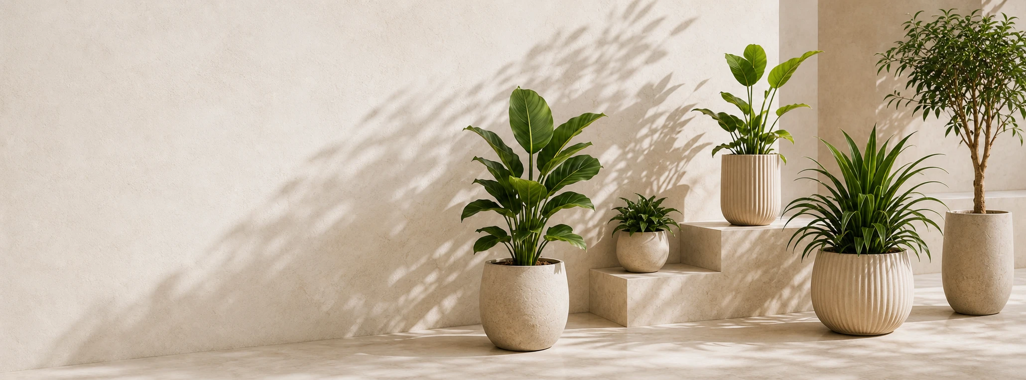Corporate office plant installation